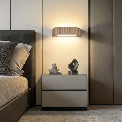 BRILAGI - Aplique de pared LED FALCON MODERN LED/10W/230V 30 cm 3000/4500/6000K beige