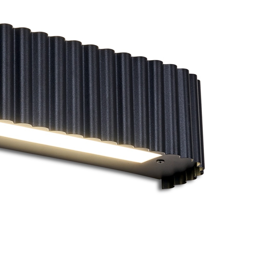 BRILAGI - LED Aplique de pared FALCON MODERN LED/10W/230V 30 cm 3000/4500/6000K negro