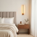 BRILAGI - Aplique de pared LED GARDALINE LED/90W/230V 100 cm roble