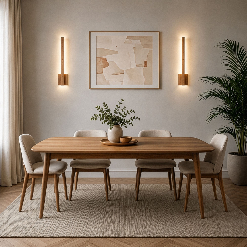 BRILAGI - Aplique de pared LED GARDALINE LED/90W/230V 60 cm roble