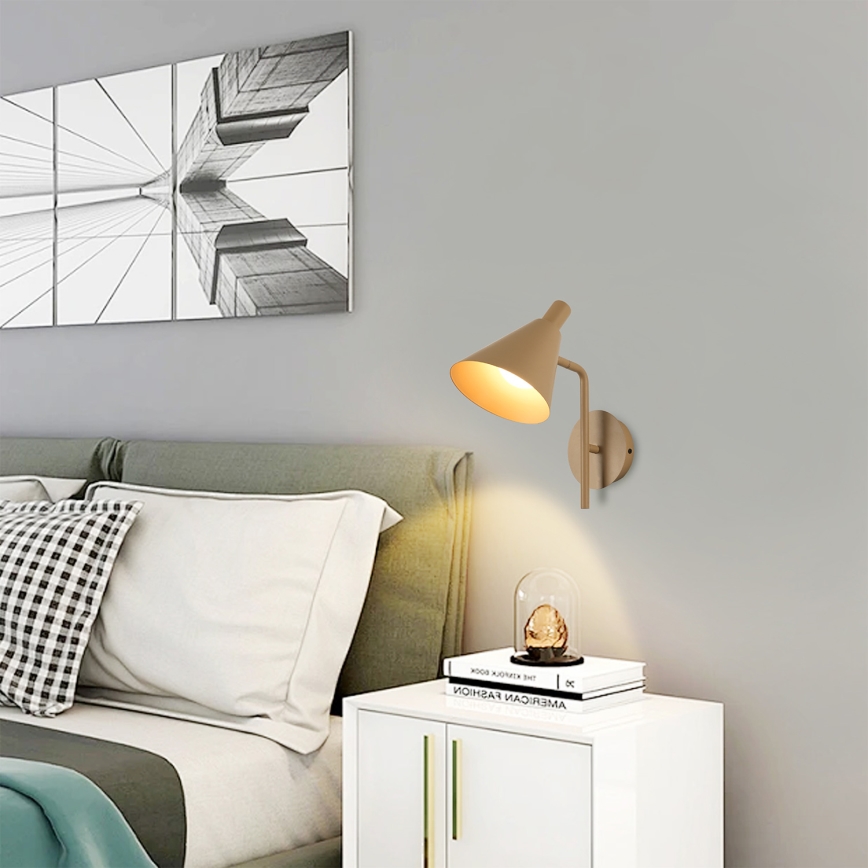 Brilagi - Aplique de pared LED LUCERA LED/3W/230V beige