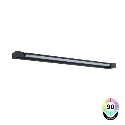 BRILAGI - Aplique de pared exterior LED AQUA LINE LED/28W/230V 100 cm IP44 negro CRI 90