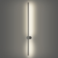 Brilagi - Aplique de pared LED para exterior AURA LED/20W/230V 4000K IP54 97 cm antracita CRI 90