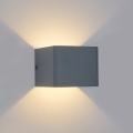 Brilagi - Aplique de pared LED para exterior DONNANI LED/5W/230V 10 cm antracita IP44