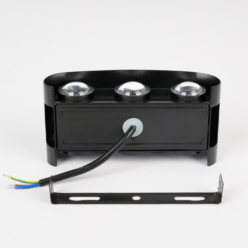 Brilagi - Aplique de pared LED para exterior FLAREBOX LED/6W/230V negro IP65