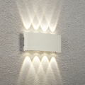Brilagi - Aplique de pared LED para exterior FLAREBOX LED/8W/230V blanco IP65