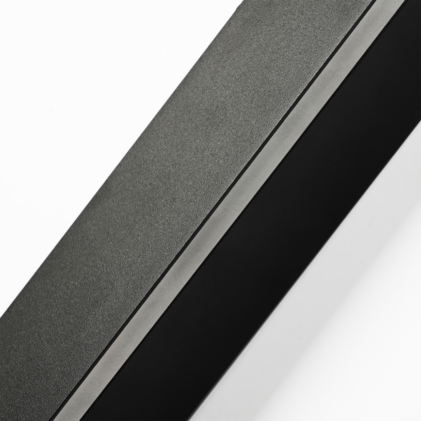 Brilagi - Aplique LED de pared para exterior LINEAR LED/12W/230V 4000K IP65 50 cm negro IRC 90