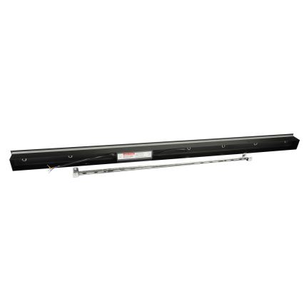 Brilagi - Aplique LED de pared para exterior LINEAR LED/22W/230V 4000K IP65 100 cm negro CRI 90