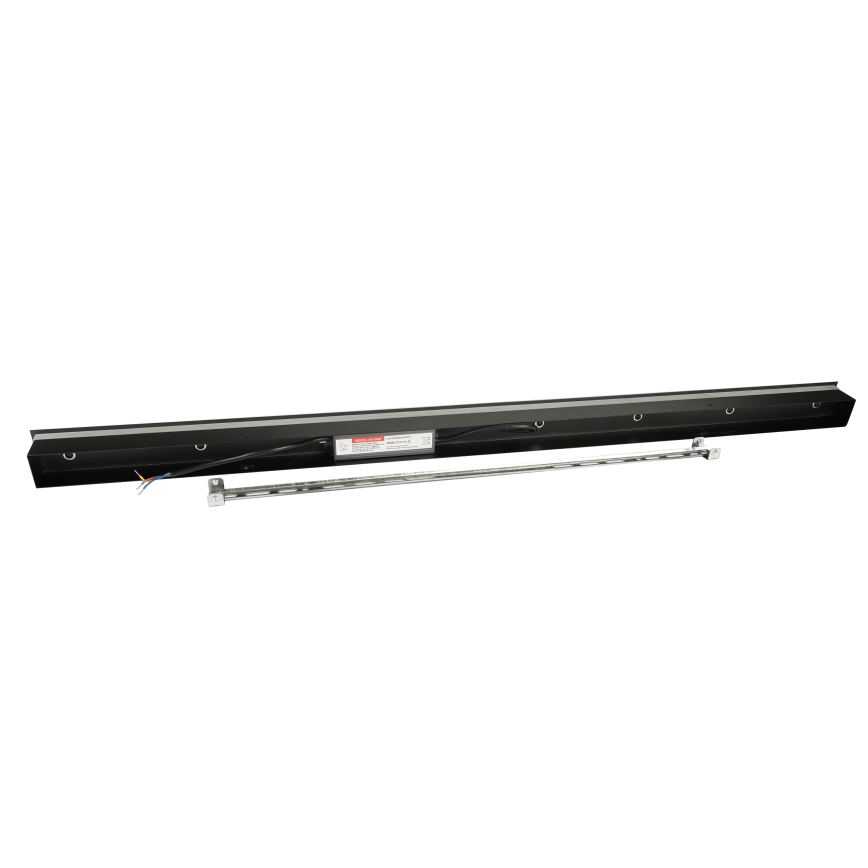 Brilagi - Aplique LED de pared para exterior LINEAR LED/22W/230V 4000K IP65 100 cm negro CRI 90