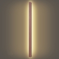 Brilagi - Aplique de pared LED para exterior LINEAR LED/32W/230V 3000K IP65 140 cm marrón CRI 90