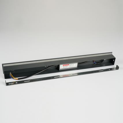 Brilagi - Aplique de pared LED para exterior LINEAR LED/8W/230V 3000K IP65 30 cm negro IRC 90