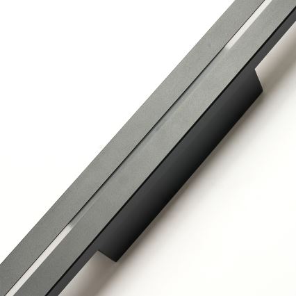 Brilagi - Aplique de pared para exterior LINEO LED/24W/230V 3000K IP65 100 cm negro CRI 90