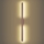 Brilagi - Aplique de pared LED para exterior LUNA LED/24 W/230 V 3000 K IP65 100 cm marrón IRC 90