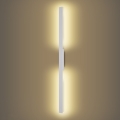 Brilagi - Aplique de pared LED para exterior LUNA LED/24W/230V 3000K IP65 100 cm blanco CRI 90