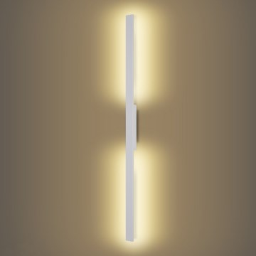 Brilagi - Aplique de pared LED para exterior LUNA LED/24W/230V 3000K IP65 100 cm blanco CRI 90