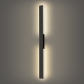 Brilagi - Aplique de pared LED para exterior LUNA LED/24W/230V 4000K IP65 100 cm negro CRI 90