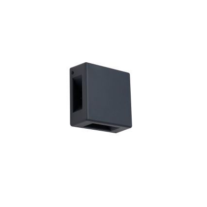 Brilagi - Aplique de pared LED para exterior QUADRAY LED/6W/230V antracita IP54