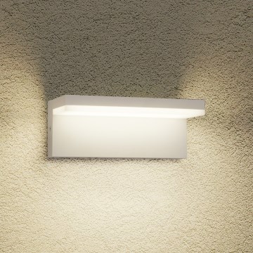 Brilagi - Aplique de pared LED para exterior TESSI LED/10W/230V blanco IP54