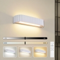 BRILAGI - Aplique de pared LED regulable FALCON MODERN LED/14W/230V 3000-6000K 40 cm blanco + mando a distancia