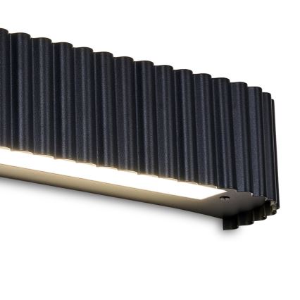 BRILAGI - Aplique de pared LED regulable FALCON MODERN LED/14W/230V 3000-6000K 40 cm negro + control remoto
