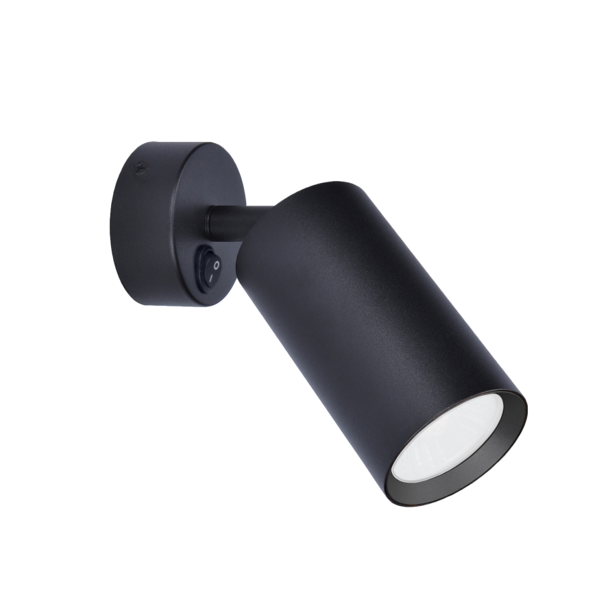 Brilagi - Foco de pared LED RGBW regulable SELE 1xGU10/4,8W/230V 3000K negro + mando a distancia