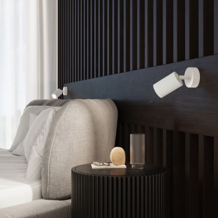 Brilagi - Aplique de pared LED tipo foco CRESTO 1xGU10/10W/230V blanco