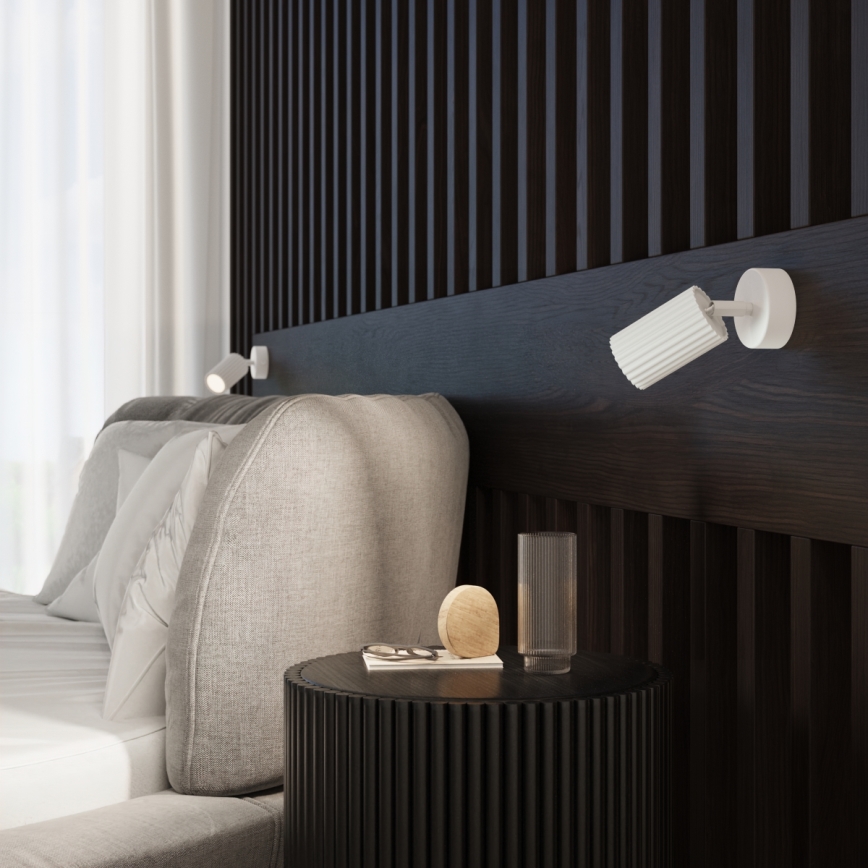 Brilagi - Aplique de pared LED tipo foco CRESTO 1xGU10/10W/230V blanco