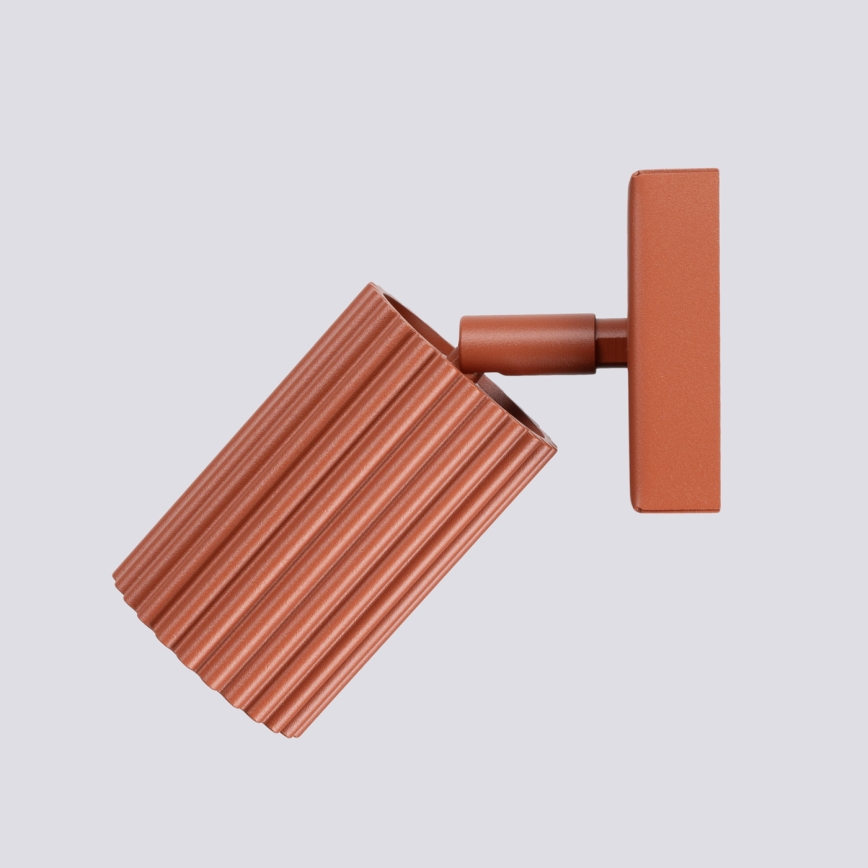 BRILAGI - Aplique de pared LED tipo foco CRESTO 1xGU10/10W/230V naranja