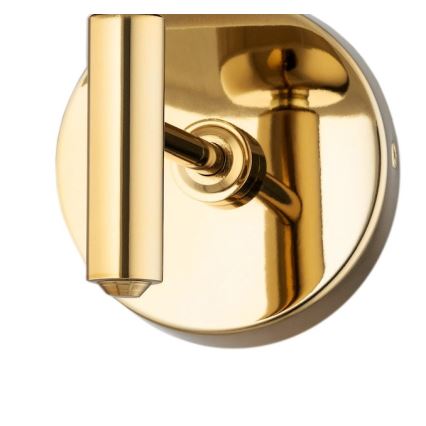 BRILAGI - Aplique de pared MONTE 1xE27/60W/230V beige/dorado