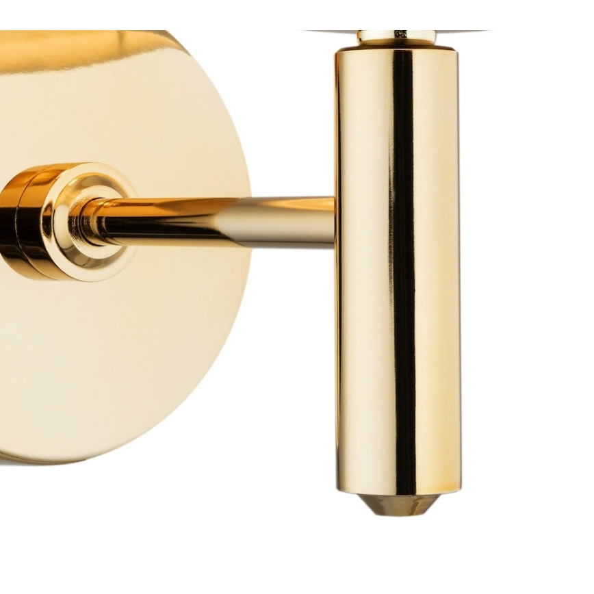 BRILAGI - Aplique de pared MONTE 1xE27/60W/230V marrón/dorado