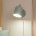 Brilagi - Aplique de pared orientable GALLION 1xE27/15W/230V verde
