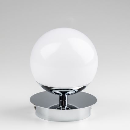Brilagi - Aplique de pared para baño BALL LED/6W/230V 3000/4000/6500K IP44 cromo brillante