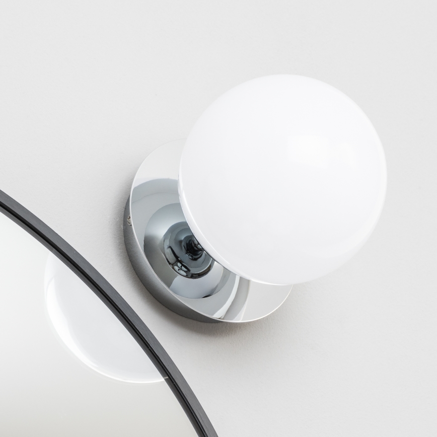 Brilagi - Aplique de pared para baño BALL LED/6W/230V 3000/4000/6500K IP44 cromo brillante