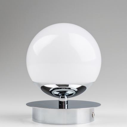 Brilagi - Aplique de pared para baño BALL LED/6W/230V 3000/4000/6500K IP44 cromo brillante