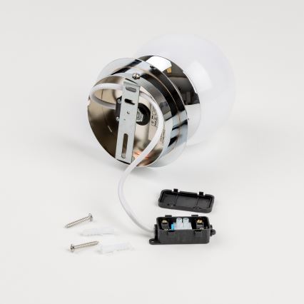 Brilagi - Aplique de pared para baño BALL LED/6W/230V 3000/4000/6500K IP44 cromo brillante
