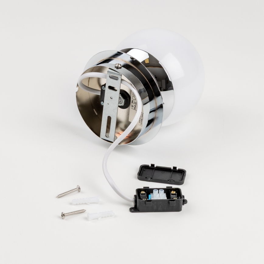 Brilagi - Aplique de pared para baño BALL LED/6W/230V 3000/4000/6500K IP44 cromo brillante