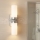 Brilagi - Aplique de pared para baño RAY 2xE14/40W/230V IP44