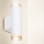 Brilagi - Aplique de pared para baño SELE AQUA 2xGU10/30W/230V IP44 blanco