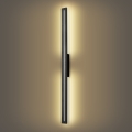 Brilagi - Aplique de pared para exterior LINEO LED/24W/230V 3000K IP65 100 cm negro CRI 90