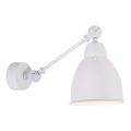 Brilagi - Aplique de pared QUILL 1xE27/40W/230V 40 cm blanco