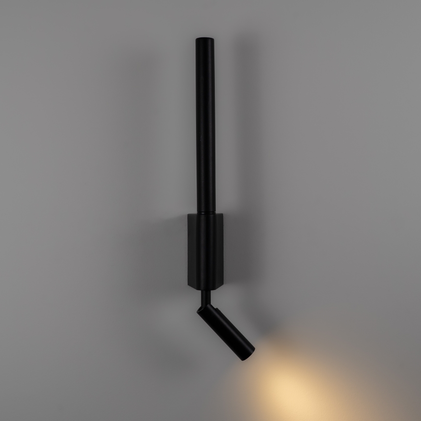 BRILAGI - Aplique de pared spot VIXON LED/3W/230V + LED/5W negro CRI 90