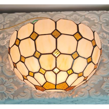 Brilagi - Aplique de pared Tiffany DORAN 1xE14/40W/230V