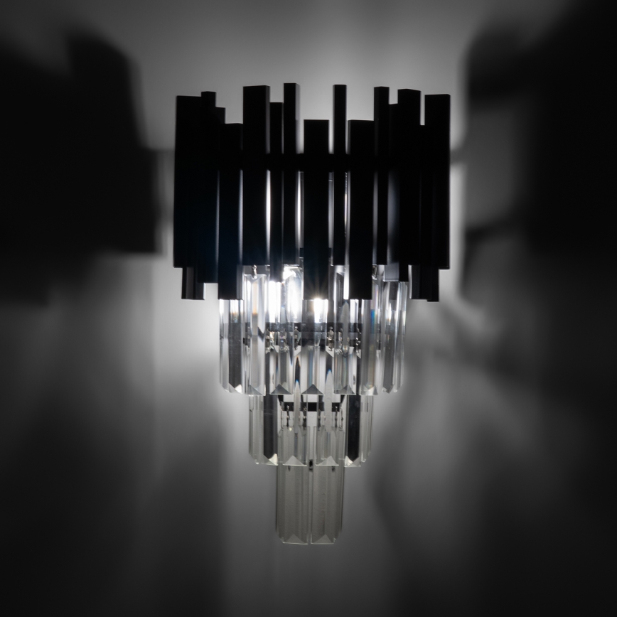 BRILAGI - Aplique de pared VERVE 2xE14/40W/230V negro