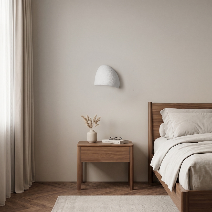 Brilagi - Aplique de pared WABI SABI 1xE14/40W/230V blanco