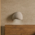 Brilagi - Aplique de pared WABI SABI 1xE14/40W/230V gris