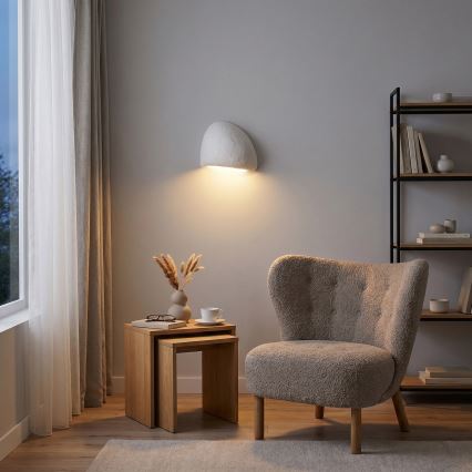 Brilagi - Aplique de pared WABI SABI 1xG9/10W/230V blanco