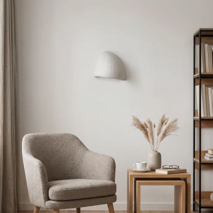 Brilagi - Aplique de pared WABI SABI 1xG9/10W/230V blanco