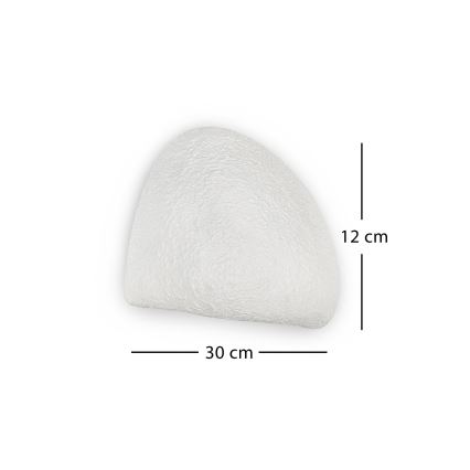 Brilagi - Aplique de pared WABI SABI 1xG9/10W/230V blanco