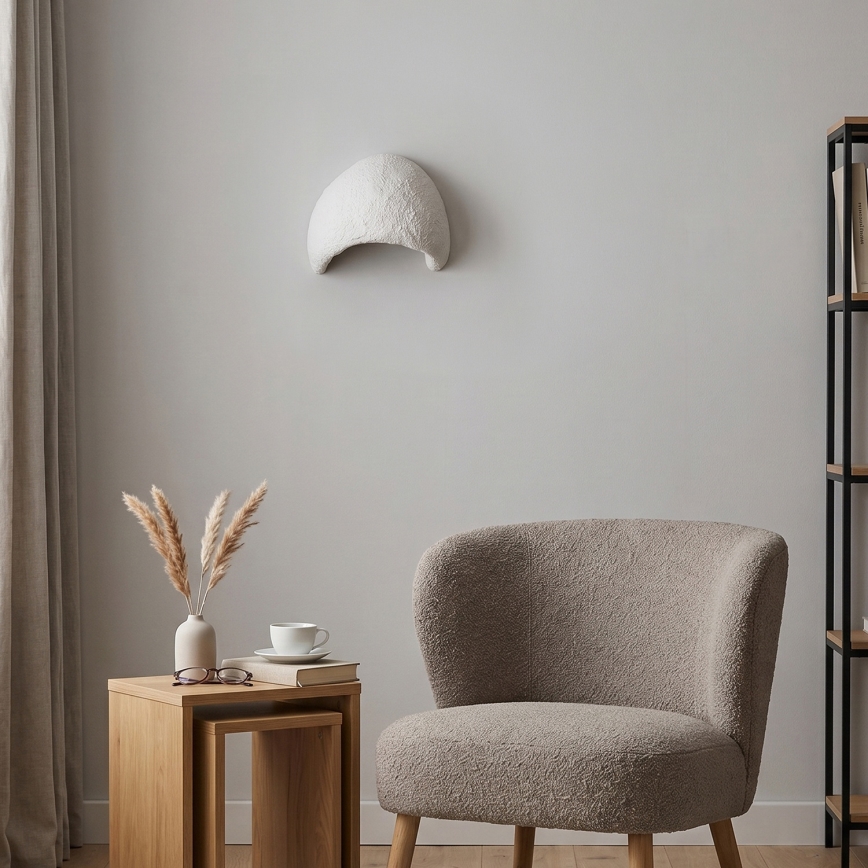 Brilagi - Aplique de pared WABI SABI 1xG9/8W/230V blanco