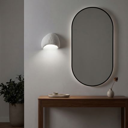 Brilagi - Aplique de pared WABI SABI 1xG9/8W/230V blanco